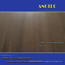 Heat Insulation Rustic Groove Engineered Wood Flooring
